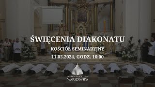 Święcenia Diakonatu [upl. by Hurley603]