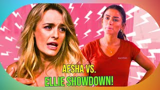 Below Deck Mediterranean Aesha Scotts Explosive Clash with Villain Ellie Dubaich [upl. by Aan]