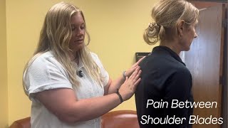 Pain Between Shoulder Blades Chiropractor in St Charles IL [upl. by Idnim]