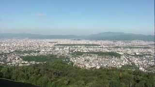 五山送り火 2012 大文字山 消し炭拾い [upl. by Adnertal314]