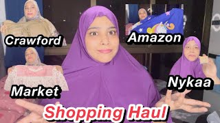 Shopping Haul Amazon Nyka Crawford Market shoppinghaul shopping shoppingvlog [upl. by Brandea]