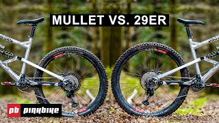 Mullet vs 29er With The Same Geometry  Which Is Faster [upl. by Iaria538]