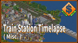 OpenTTD  NonStop Train Action  PixAsh [upl. by Cyrille]