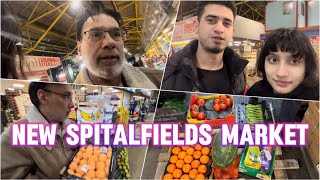 New Spitalfields Fruit and Vegetable Market 🍎🍊🍉 [upl. by Ahsirek]