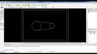 LibreCAD Acotar Círculos [upl. by Ahsienar]