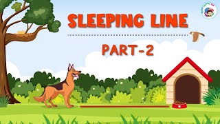 Basic  Learn to draw sleeping line  storysleeping line  Nageen learning hub I kid learning Video [upl. by Julina]