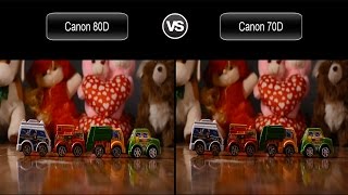 Canon 80D vs Canon 70D Video Test [upl. by Adok530]