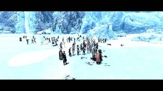 Skyrim SE Battles  Karstaag vs The Major Factions [upl. by Chappell828]