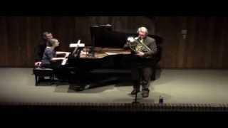 Capuzzi Concerto Mvt 3  Rondo  Euphonium Recital by Dave Werden [upl. by As]