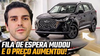 Meu tiggo 7 Sport tá chegando Atualizações sobre fila de espera e preço do Suv da Caoa Chery [upl. by Kristofer942]