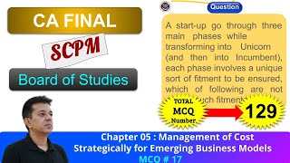 BOS Portal  SCPM  Emerging Business Models  MCQ 017  Unicorn [upl. by Legna]