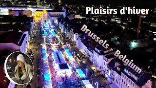 Plaisirs dhiver Bruxelles 2022 [upl. by Atnovart]