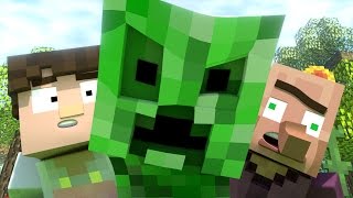 Annoying Villagers 16  Original Minecraft Animation by MrFudgeMonkeyz [upl. by Bacon411]