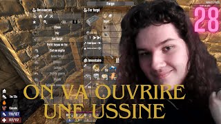 on va ouvrire une usine 7 day to die ep 28 [upl. by Airdnoed]