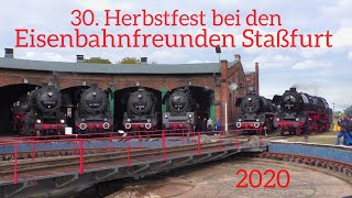 30 Herbstfest bei den Eisenbahnfreunden Staßfurt 2020Kevins Tagebuch [upl. by Noiztneb220]