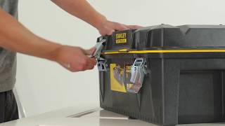 STANLEY® FATMAX® Structural Foam Tool Box with water seal [upl. by Aicilat]