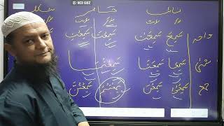 24 QURANIC ARABIC GRAMMAR CLASS WITH RAHMAN SIR عربی گرامر کلاس [upl. by Dex]