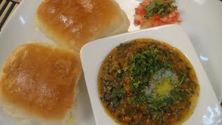 Jain Pav Bhaji  Recipes in Gujarati  Sanjeev Kapoor Khazana [upl. by Liborio]