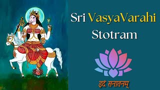 Sri Vasya Varahi Stotram  Idam Sanatanam [upl. by Lebbie]