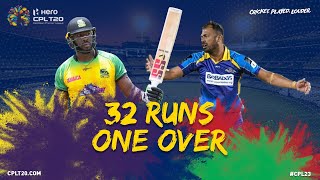 Highest Scoring Overs Ever  Odean Smith Evin Lewis amp Andre Russell [upl. by Nnov]