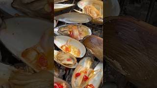 Two Recipe Cooking Of Fresh Clam  Fried amp Grill [upl. by Darlene]