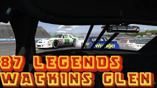 Iracing Nascar 87 Legends Watkins Glen [upl. by Nivrad]