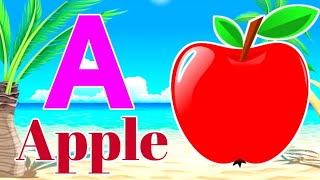 abcd rhymes a for apple b for ball cartoon a for apple b for ball song video abcd cartoon video [upl. by Yekcin]