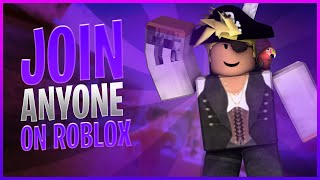 NEW How to Join People with Joins OFF on Roblox JOIN YOUTUBERS AND MORE [upl. by Millard]