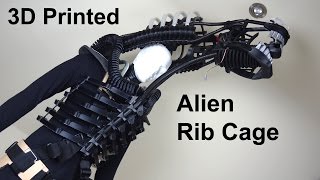 Alien Xenomorph Cosplay 10  Breastbone amp Ribs  James Bruton [upl. by Hoffer]