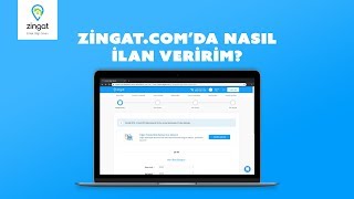 Zingatcomda Nasıl İlan Veririm  Zingatcom [upl. by Sateia]