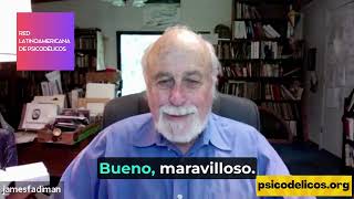 James Fadiman  Día Mundial de la Microdosifación  Saludo a la Red Latinoamericana de Psicodélicos [upl. by Solana]