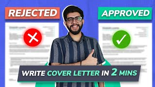 How to Write a Cover Letter for a Job Application [upl. by Nare]