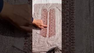 Organza patch ke sath neck design banane ka ideasSimple neck design viralvideo trending [upl. by Atteloiv210]