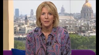 Hazel Irvine 59 causes stir with viewers as ageless host fronts BBCs Olympics coverage [upl. by Eillime]