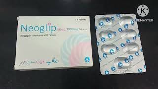 Neoglip 50500mg Tablet Uses in Urdu Neoglip 501000mg Tablet Uses Neoglip Tablet Side Effects [upl. by Concoff727]