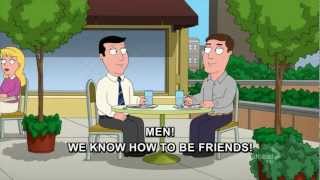 Family Guy  Men We Know How To Be Friends [upl. by Adnalra]