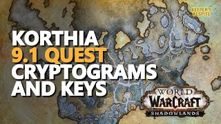 Cryptograms and Keys WoW Quest [upl. by Okoy]