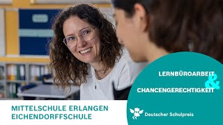 Mittelschule Erlangen Eichendorffschule  Hauptpreisträger des Deutschen Schulpreises 2023 [upl. by Essirahs]