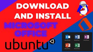 How to Install and Run Microsoft Office on Linux Ubuntu 2024 Tutorial [upl. by Alegnasor]