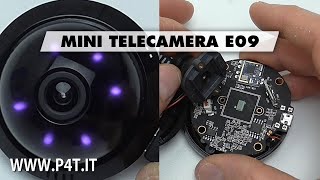 Mini telecamera E09 e applicazione V380 Pro [upl. by Blainey]