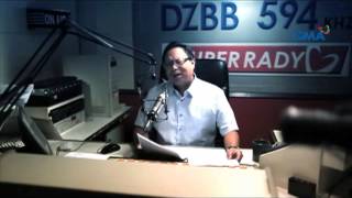 Mike Enriquez at Arnold Clavio ng DZBB [upl. by Areht142]