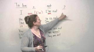 Basic English Grammar  TO BE verb [upl. by Lexine224]