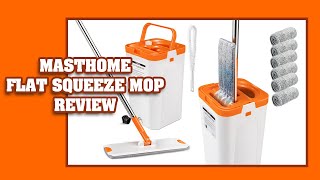 Masthome® Flat Squeeze Mop Review [upl. by Nyliac]