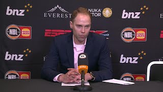 Petteri Koponen press conference vs Tasmania JackJumpers  Round 8 NBL25 [upl. by Luna704]