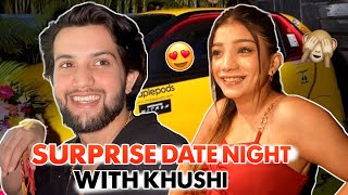 Surprise Date Night With Khushi ❤️🙈  FIRST TIME AFTER MARRIAGE [upl. by Nance17]