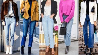 COMO COMBINAR UNOS JEANS O PANTALONES DE MEZCLILLA Y CONSEGUIR UN LOOK ELEGANTE Y ESTILOSO [upl. by Lareena]