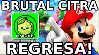 BRUTAL ¡CITRA REGRESÓ COMO LIME 3DS EL NUEVO EMULADORES DE NINTENDO 3DS [upl. by Erlin]