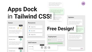 Navigation Dock in Tailwind CSS  HTML TailwindCSS HTML CSS WebDevelopment [upl. by Biondo819]