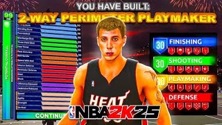 This 2 Way Perimeter Playmaker With 99 PASS ACCURACY And 96 PERIMETER DEFENSE Is A STAR On NBA 2k25 [upl. by Garv]