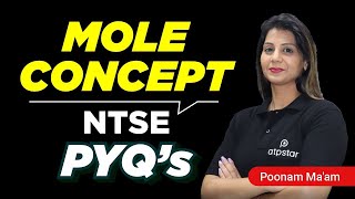 Mole Concept PYQs  Atoms amp Molecules  NTSE Chemistry  ATP Star Kota [upl. by Ennaitak]